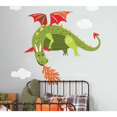 Dragon Peel And Stick Giant Wall Decal - RoomMates 3 Dragon Peel And Stick Giant Wall Decal - RoomMates - Image 3