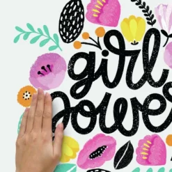 Girl Power Peel And Stick Giant Wall Decal - RoomMates -Roommates Décor Outlet Store GUEST 0bd1afdf 357f 4a57 a1e5 1785fa3f9c5a