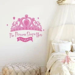 Princess Sleeps Here Peel And Stick Giant Wall Decal - RoomMates -Roommates Décor Outlet Store GUEST 0dae0764 7140 4c18 9428 dcfeca0dd810
