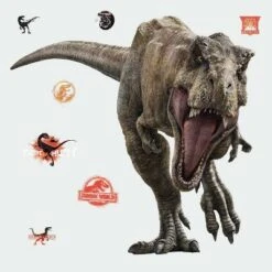 Jurassic World 2 T Rex Giant Wall Decal - RoomMates