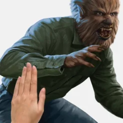 Classic Monsters The Wolf Man Giant Peel & Stick Wall Decals White - RoomMates -Roommates Décor Outlet Store GUEST 1cc57d55 22de 49ef 8c21 96a19565d68d