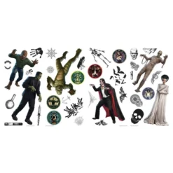 Classic Monsters Peel & Stick Wall Decals White - RoomMates -Roommates Décor Outlet Store GUEST 34c1b43e 3211 48dd af40 1b54b764c613