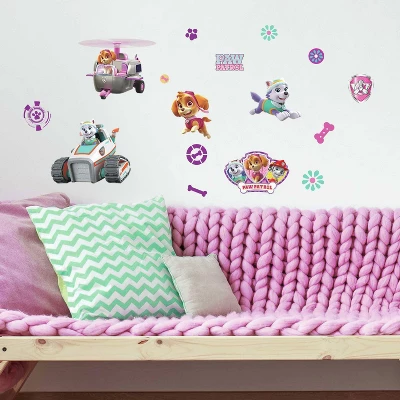 Roommates PAW Patrol Girl Pups Peel And Stick Wall Decal 3 Roommates PAW Patrol Girl Pups Peel And Stick Wall Decal - Image 3