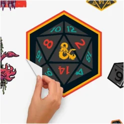 Dungeons & Dragons Peel And Stick Wall Decals - RoomMates -Roommates Décor Outlet Store GUEST 46343896 f228 4433 8b38 e474faae00e5