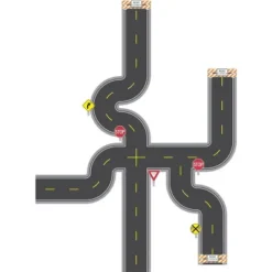 Build A Road Peel And Stick Wall Decal - RoomMates -Roommates Décor Outlet Store GUEST 487298e7 f99c 4cd1 8a3b 5cb3334d813a