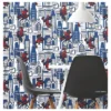 Spider-Man Cityscape Peel And Stick Wallpaper Red/Blue/Gray - RoomMates