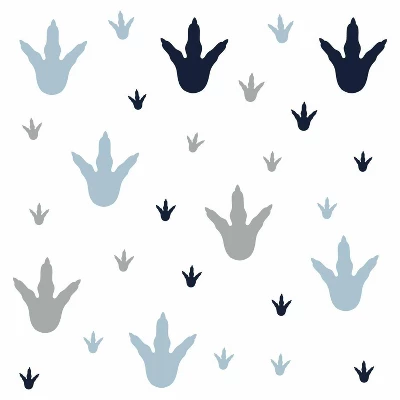 RoomMates Dino Feet Peel And Stick Wall Decal 2 RoomMates Dino Feet Peel And Stick Wall Decal - Image 2