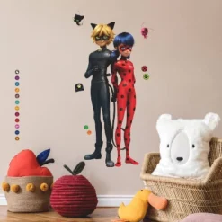 Miraculous Tales Of Ladybug And Cat Noir Giant Peel And Stick Wall Decals - RoomMates -Roommates Décor Outlet Store GUEST 5db126f3 d35f 4b5c 8d52 c9cc7a32fee5