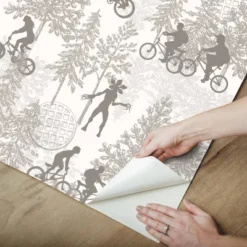 Netflix Stranger Things Hawkins Woods Peel And Stick Wallpaper - RoomMates -Roommates Décor Outlet Store GUEST 5f3b675d 3cf1 4e01 97da d48d59daf837