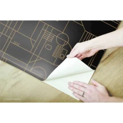 Star Wars R2D2 Geometric Peel And Stick Wallpaper Copper - RoomMates -Roommates Décor Outlet Store GUEST 634303dc 99c2 4782 bdec 62b51937bb72