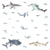 Sharks Peel And Stick Wall Decal - RoomMates
