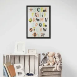 RoomMates Framed Wall Poster Prints Alphabet -Roommates Décor Outlet Store GUEST 69edbf82 ea73 448d 86d3 1ea31e20ddd9