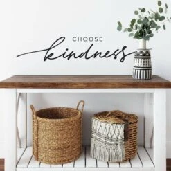 Roommates Décor Outlet Store 14 Choose Kindness Peel And Stick Wall Decal Black - RoomMates