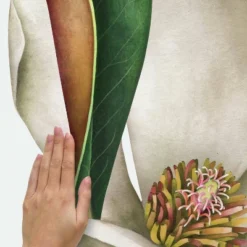 4.5" X 4.375" Vintage Magnolia Peel And Stick Giant Wall Decal - RoomMates -Roommates Décor Outlet Store GUEST 968578fa 8bba 46da b527 883f0daf23ad