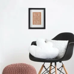 RoomMates Framed Wall Poster Prints Hush Little Baby - Rose Gold -Roommates Décor Outlet Store GUEST 9bf06cb9 0230 4ed0 bd29 5715b9450432