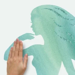 Glitter Mermaid Peel And Stick Giant Wall Decal - RoomMates -Roommates Décor Outlet Store GUEST a250aefe ffe9 4930 80d8 a06ae93f93bf