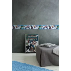 Avengers Peel And Stick Border - RoomMates -Roommates Décor Outlet Store GUEST ad590203 9c9c 4a09 bea9 8bf58eb88d03
