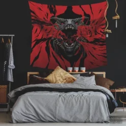 Game Of Thrones Dragon Tapestry Black/Red - RoomMates -Roommates Décor Outlet Store GUEST ad6afb9d ddc4 45ee aebd c1dd501216a9
