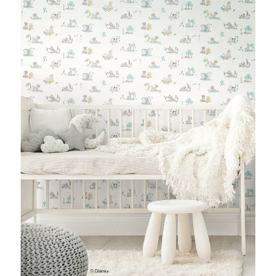 Disney Baby Animals Peel And Stick Wallpaper - RoomMates 1 Disney Baby Animals Peel And Stick Wallpaper - RoomMates