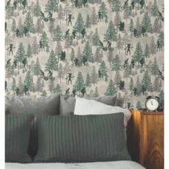 Netflix Stranger Things Hawkins Woods Peel And Stick Wallpaper Brown - RoomMates -Roommates Décor Outlet Store GUEST bb8fa109 4533 47a5 9af9 90c84dbd8915