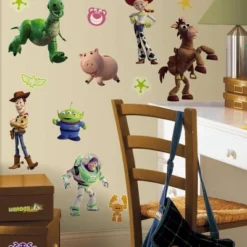 Roommates Toy Story 3 Peel And Stick Wall Decal - Glow In The Dark -Roommates Décor Outlet Store GUEST c24e1c31 98ef 41d3 8ea3 ccdd29e1342a