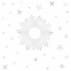 Sunburst Peel And Stick Decal With Circle Mirror - RoomMates -Roommates Décor Outlet Store GUEST c72fcc92 9c76 4d35 8aeb e3e46e6e000c