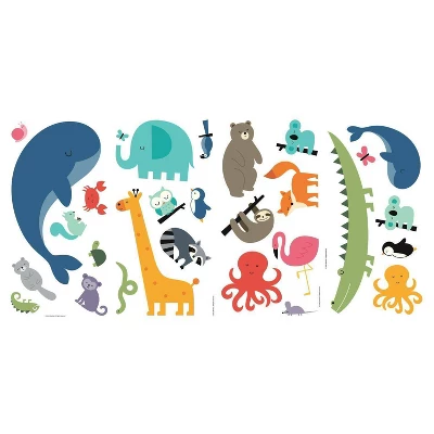 RoomMates We Are One Animal Peel And Stick Wall Decal 3 RoomMates We Are One Animal Peel And Stick Wall Decal - Image 3