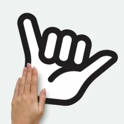 Peace Hand Dry Erase Peel And Stick Giant Wall Decal - RoomMates -Roommates Décor Outlet Store GUEST cfc0b3a9 bdd0 4d94 9296 d56a48357ade