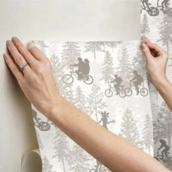 Netflix Stranger Things Hawkins Woods Peel And Stick Wallpaper - RoomMates -Roommates Décor Outlet Store GUEST dc1e1e1b 78d7 4721 94c2 20d59a3014c2