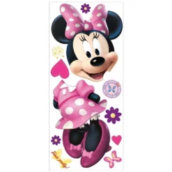 Roommates Minnie Bow-Tique Peel And Stick Giant Wall Decal