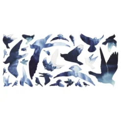 Birds In Flight Peel And Stick Giant Wall Decal - RoomMates -Roommates Décor Outlet Store GUEST ebb3c864 4e35 4126 9c1e 3e039601b07b