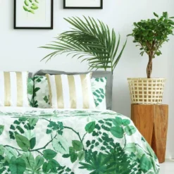 Palm Leaf Peel And Stick Giant Wall Decal Green - RoomMates -Roommates Décor Outlet Store GUEST f5622d65 6ad4 4749 b415 fe9b9d359f9d