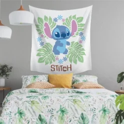 Disney Stitch Tapestry Green/Pink/Blue - RoomMates -Roommates Décor Outlet Store GUEST f5b3ea6a c330 4033 94ff a2a26494392a
