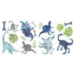 RoomMates Watercolor Dinosaur Peel And Stick Wall Decal 7 RoomMates Watercolor Dinosaur Peel And Stick Wall Decal -Roommates Décor Outlet Store GUEST f7306e1f c492 4d3d ba20 4fe51409027d