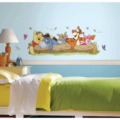Roommates Winnie The Pooh Outdoor Fun Peel And Stick Giant Wall Decal 1 Roommates Winnie The Pooh Outdoor Fun Peel And Stick Giant Wall Decal