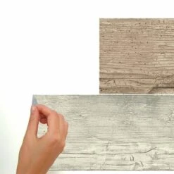 RoomMates Distressed Barn Wood Plank Peel And Stick Wallpaper Giant Wall Decals Brown -Roommates Décor Outlet Store GUEST fede018f cff1 42b5 9983 29a0ad19cc43
